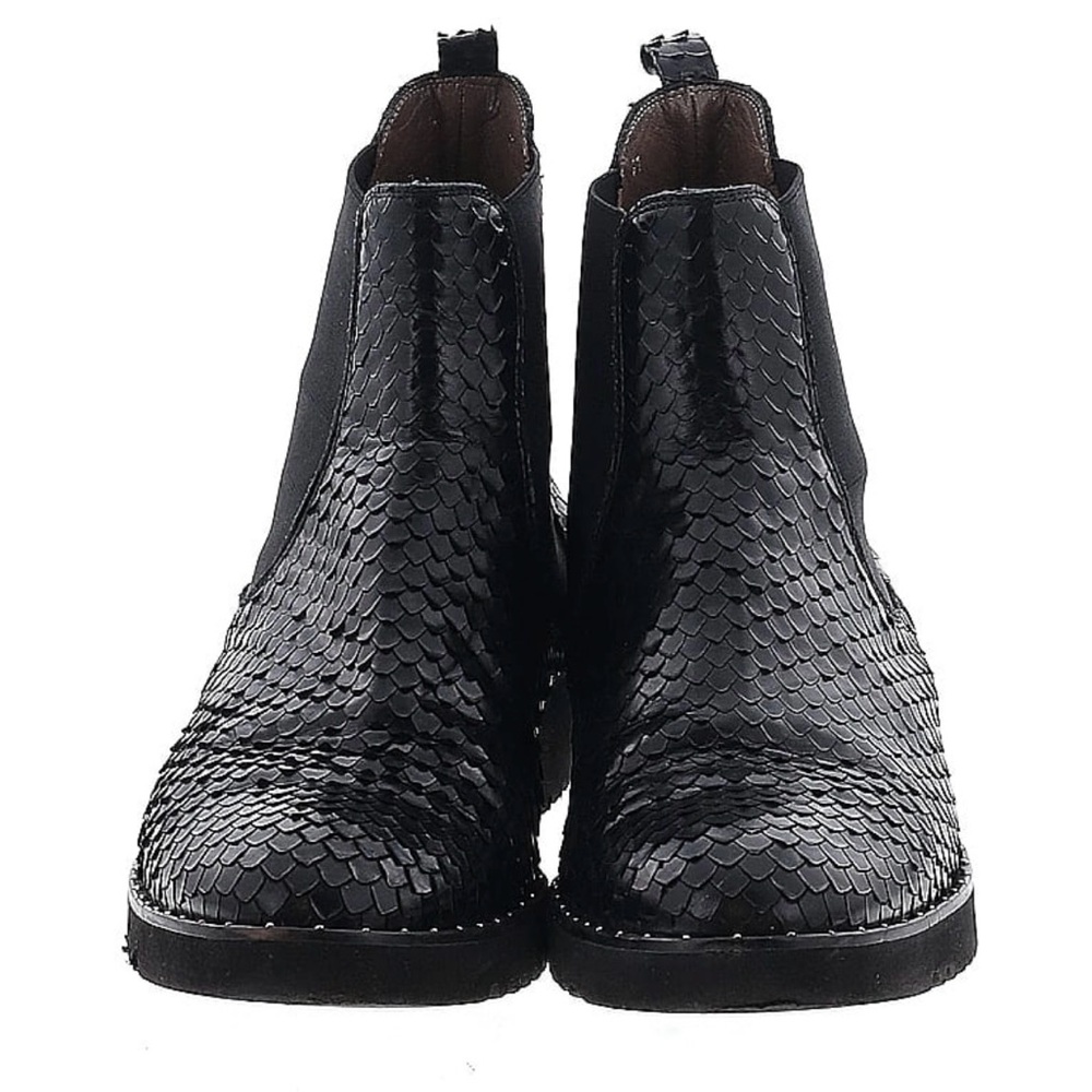 The Shoe Box Snakeskin Boots